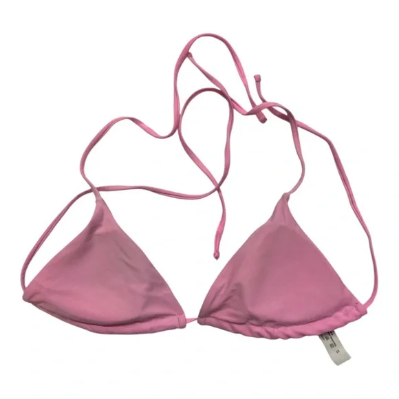 Pink Halter Bikini Top - Picture 7 of 9